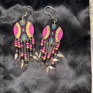 Nazca Lines Handmade earrings